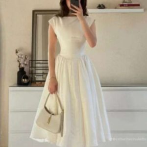 Missy Missi Ladies Mini Dress Leaf Print Blue Small