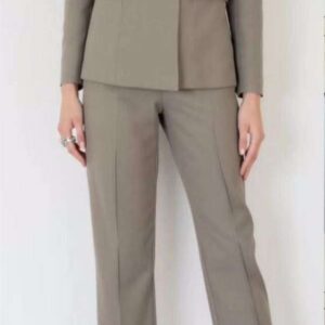 Missi Ladies Backlace Criss Cross Sleeveless Dress Blue Small